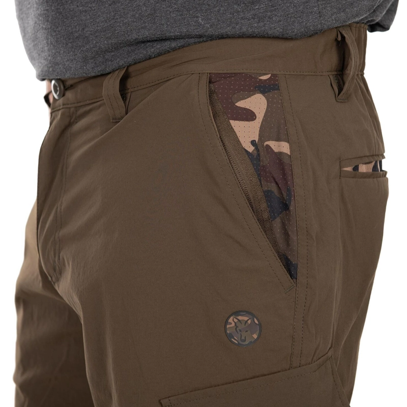 Fox Khaki Lightweight Cargo Trousers